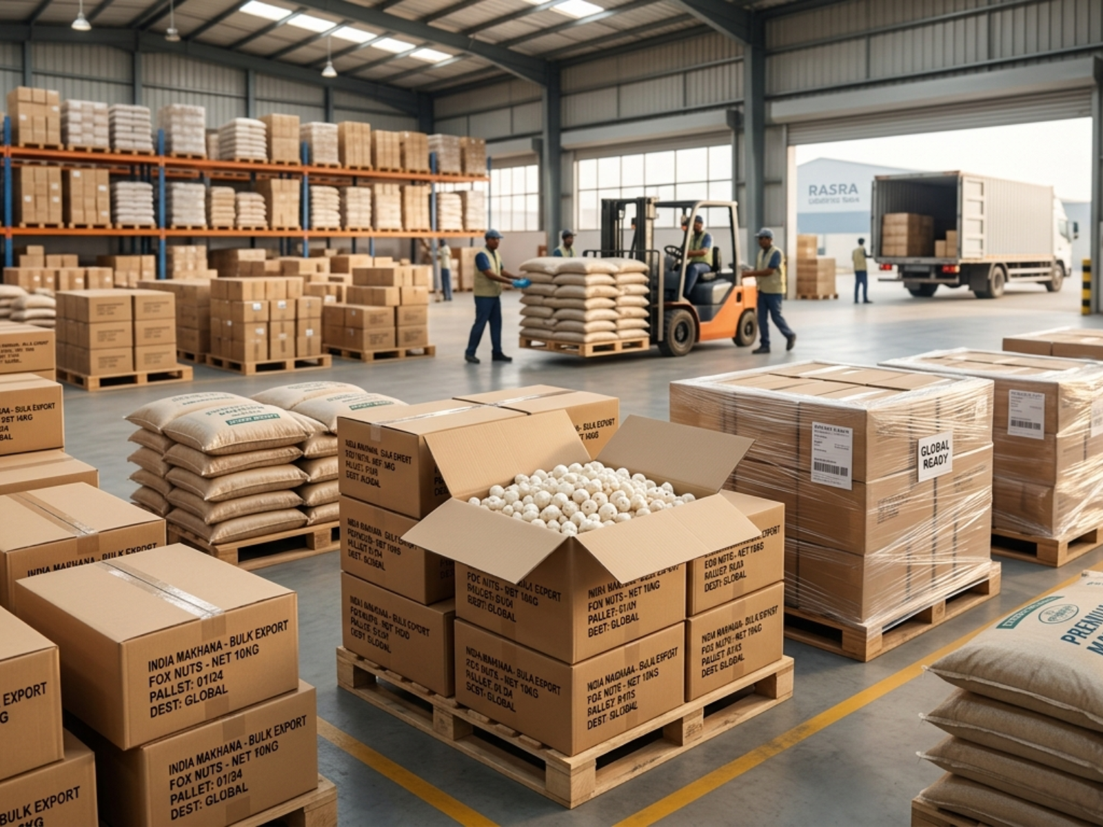 Makhana supplier for exporters and importers